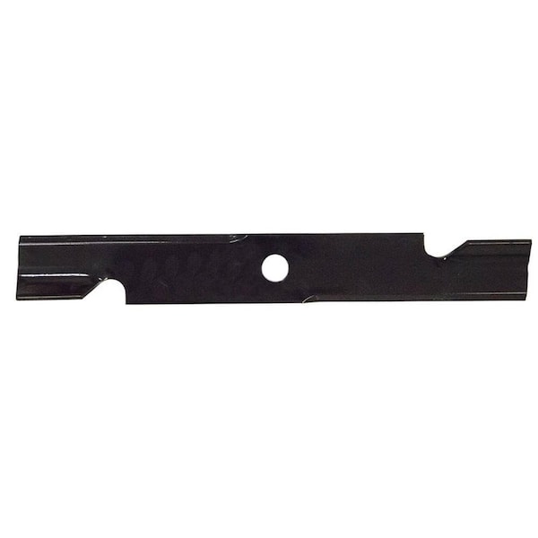 Notched Air-Lift Mower Blade